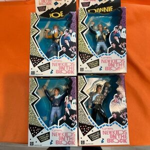 New Kids on the Block Collection - Joe, Donnie, Jonathan, And Danny. Mint Cond
